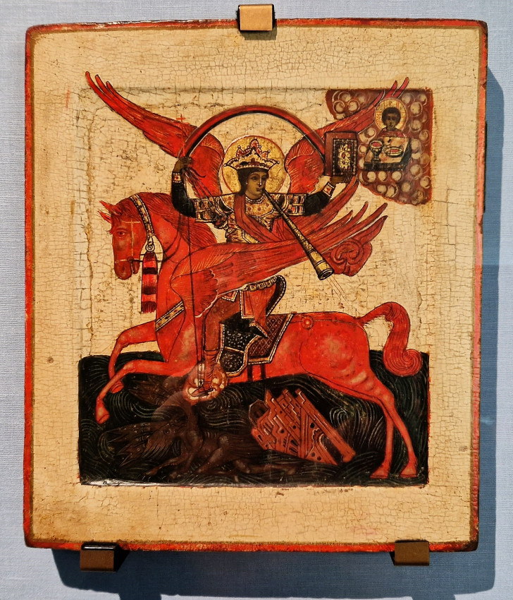 Εικόνα του Αρχιστράτηγου Μιχαήλ του Βοϊβόδα των Τρομερών Δυνάμεων, δ. XVII - αρχές XVIII