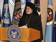 Constantinople’s Archbishop Elpidophoros gives speech to U.S. intelligence community