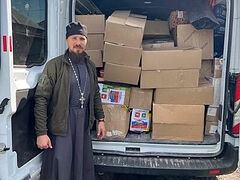 Луганская епархия совершила адресные выезды к нуждающимся мирным жителям. Информационная сводка о помощи беженцам (от 2 мая 2023 года)
