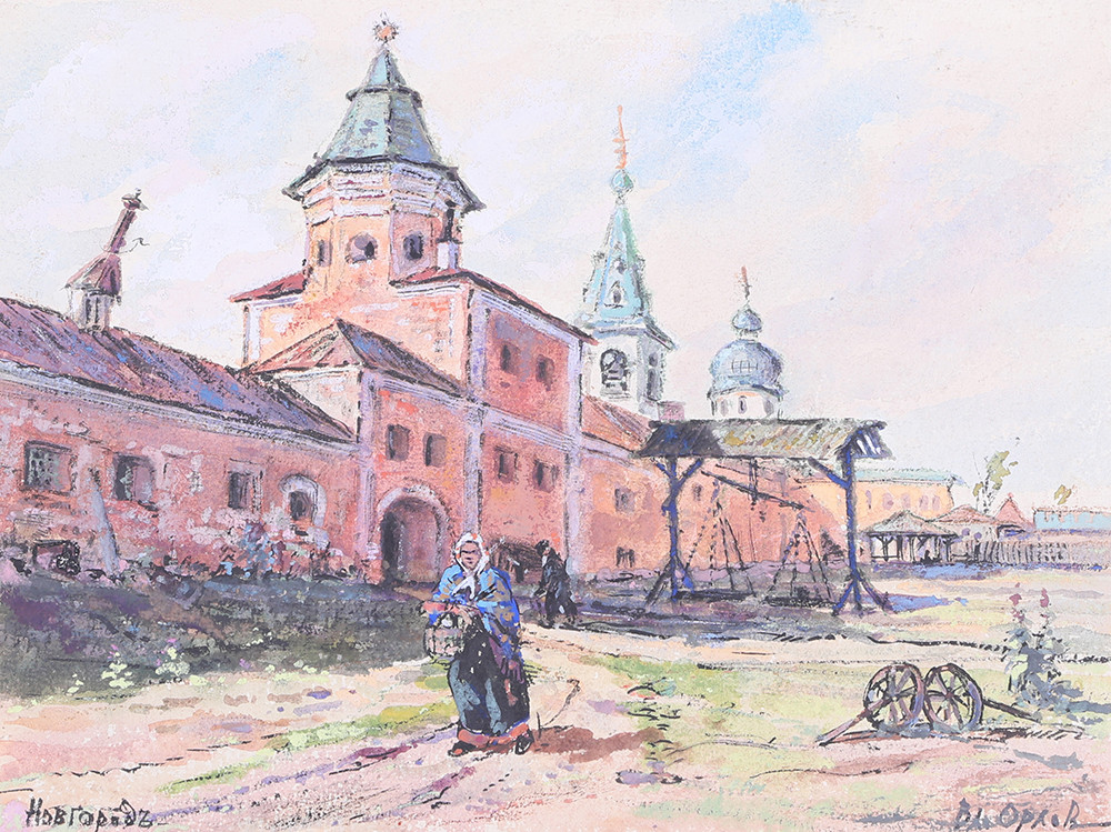 Вечевая башня (альбом «Архитектурные памятники Новгорода Великого»)