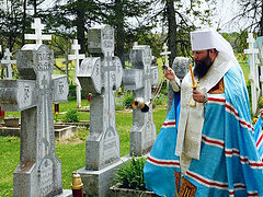 First anniversary of repose of ROCOR’s Metropolitan Hilarion commemorated at Jordanville