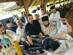 Relics of St. Zosima of Tuman, 14th-century Serbian saint, revested (+VIDEO)
