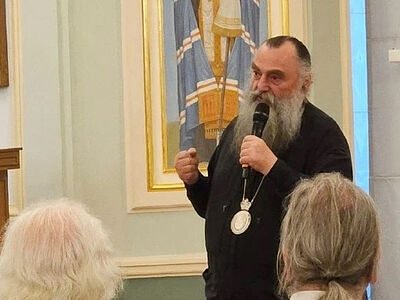 Иерарх Грузинской Православной Церкви представил в Москве фильм о румынском священнике
