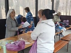 В церковном штабе помощи беженцам Белгорода с начала июня помогли более 3000 переселенцев из приграничных районов. Информационная сводка о помощи беженцам (от 14 июня 2023 года)