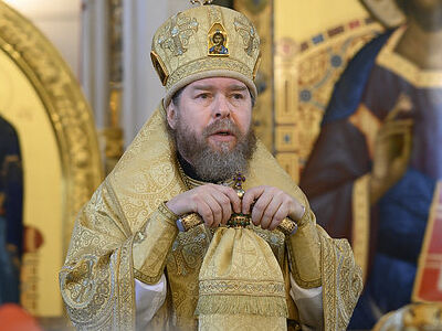 Патриаршее поздравление митрополиту Псковскому Тихону с 65-летием со дня рождения