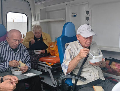 Церковная больница святителя Алексия эвакуировала в Москву на лечение первую группу пациентов из Алешек. Информационная сводка о помощи беженцам (от 12 июля 2023 года)