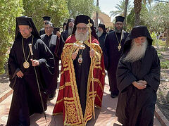 Patriarch of Antioch visits Elder Ephraim’s St. Anthony’s Monastery