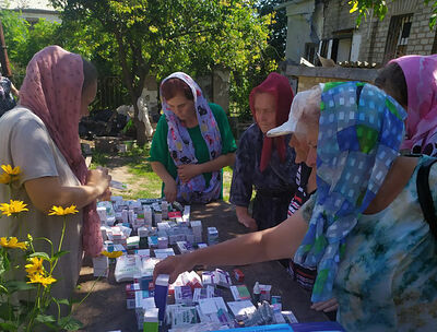 Приходы Красноярского края передали помощь жителям Лисичанска. Информационная сводка о помощи беженцам (от 25 июля 2023 года)