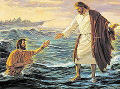 Jesus Walks On the Water