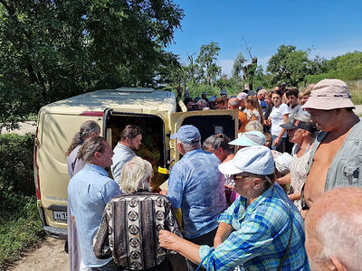Специальный гуманитарный центр Крымской митрополии направил 9,5 тонн помощи в поселки Херсонской области. Информационная сводка о помощи беженцам (от 2 августа 2023 года)
