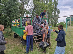 Специальный гуманитарный центр Крымской митрополии выдал более 100 тонн помощи пострадавшим от затопления. Информационная сводка о помощи беженцам (за 10-11 августа 2023 года)