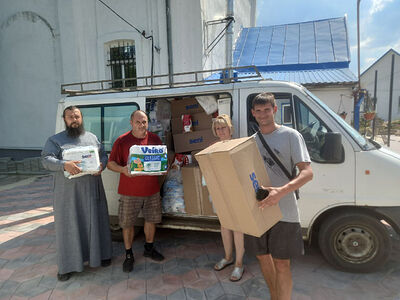 Социальный отдел Северодонецкой епархии продолжает раздачу помощи мирным жителям. Информационная сводка о помощи беженцам (от 23 августа 2023 года)