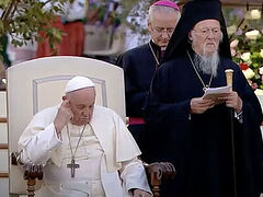 Patriarch Bartholomew, hierarchs of Alexandria, Serbia, Romania at Pope’s Ecumenical Prayer Vigil (+VIDEO)