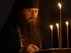 Monk hospitalized after shelling at Donetsk Monastery