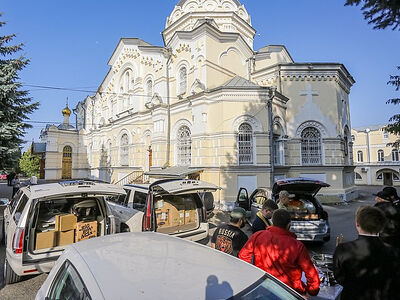 Ставропольская епархия передала помощь для детей Донбасса. Информационная сводка о помощи беженцам (от 5 октября 2023 года)