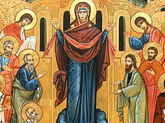 The Mother of God Holds Humanity in Her Arms