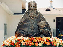 Monument to St. John of Kronstadt unveiled at California church