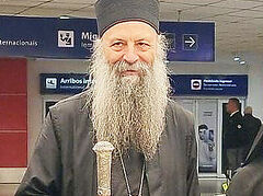 Serbian Patriarch arrives in Argentina