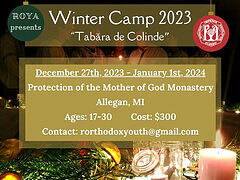 Romanian Metropolia announces young adults winter camp