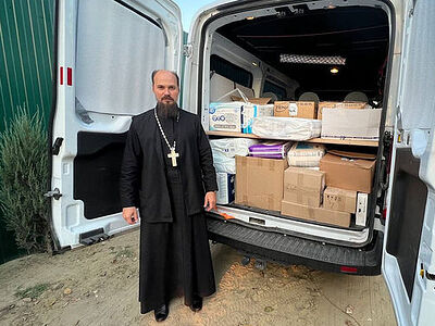 Луганская епархия доставила помощь в церковную богадельню в Алчевске. Информационная сводка о помощи беженцам (за 2-4 декабря 2023 года)