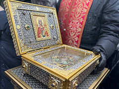 Ekaterinburg Diocese gifted relics of its patron St. Catherine for city’s 300th anniversary