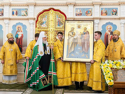 Проповедь после Литургии в храме Живоначальной Троицы при бывшем приюте Бахрушиных