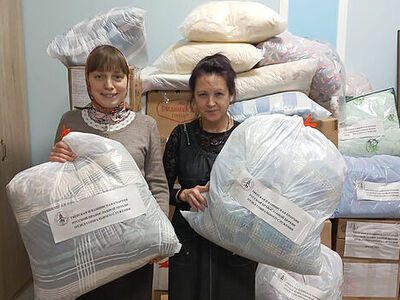 180 беженцев получили вещи в социальном отделе Тверской епархии за месяц. Информационная сводка о помощи беженцам (за 16-18 декабря 2023 года)