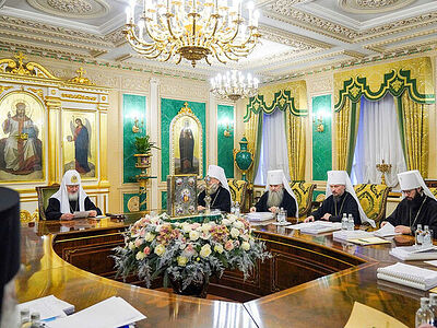 Журналы Священного Синода от 27 декабря 2023 года