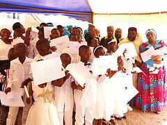 Two dozen baptized in capital of Cameroon