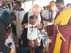 Dozens united to Christ in mass Baptism in Tanzania