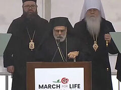 Orthodox hierarchs, clergy, monastics, faithful participate in annual March for Life