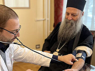 Сербский Патриарх призвал к участию в добровольной сдачи крови