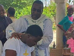 Mass Baptism celebrated in Zambia