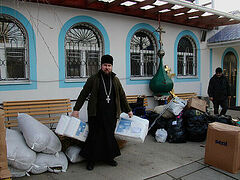 Специальный гуманитарный центр Крымской митрополии отправился в 115-ю поездку в зону конфликта. Информационная сводка о помощи беженцам (от 8 февраля 2024 года)