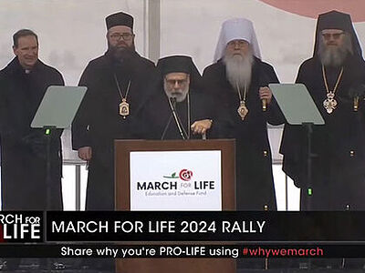 Вашингтон: православные архиереи, духовенство, монашествующие и миряне приняли участие в ежегодном «Марше за жизнь»