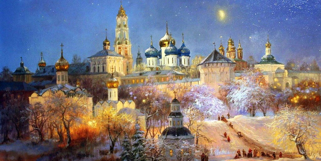 Όταν οι Χάρε Κρίσνα επισκέφτηκαν τη Λαύρα της Αγίας Τριάδας και του Αγίου Σεργίου