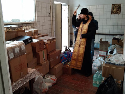 Армавирская епархия передала две тонны помощи в Бердянск. Информационная сводка о помощи беженцам (от 15 марта 2024 года)