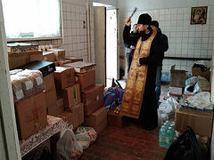 Армавирская епархия передала две тонны помощи в Бердянск. Информационная сводка о помощи беженцам (от 15 марта 2024 года)