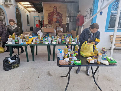 За месяц в Харьковской области представители Церкви раздали 400 гуманитарных наборов. Информационная сводка о помощи беженцам (от 21 марта 2024 года)