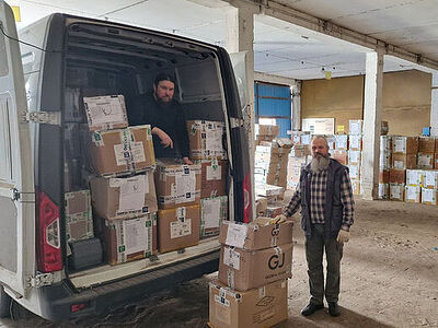 Служба «Милосердие-на-Дону» передала 2 тонны обуви и одежды жителям Херсонской области. Информационная сводка о помощи беженцам (от 27 марта 2024 года)