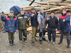 Orthodox volunteers repair 200 houses in Mariupol