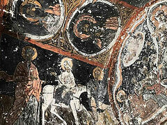 The frescoes of the thousand-year-old Beşaret Church are in danger of disappearing