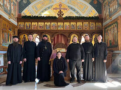 Liturgical life resumes at revived Crimean monastery