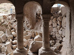 Treasure hunters destroyed the Kubbeli church built in the 14th century