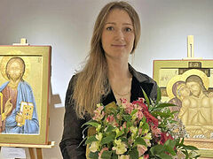 Iconographer Ekaterina Titova: 