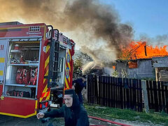 Fire destroys monastics houses at Romania’s Văratec Monastery