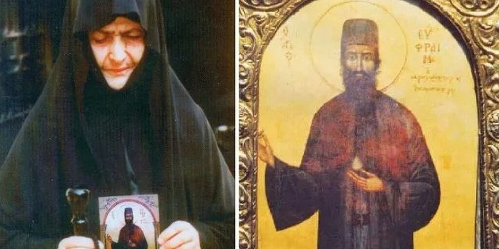 Proposed for canonization: Gerondissa Makaria, who uncovered the relics ...