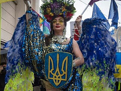 10-minute LGBT march held in Kiev