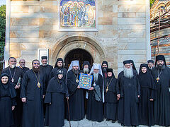 ROCOR delegation visits Serbian monastery where St. John (Maximovitch) was tonsured