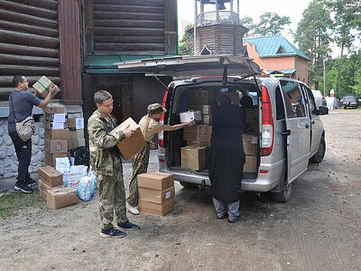 Коломенская епархия доставила гуманитарную помощь на Донбасс. Информационная сводка о помощи беженцам (за 22-25 июня 2024 года)